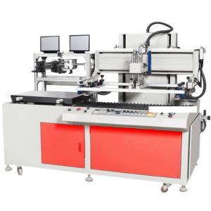 Servo Running Table CCD Auto Alignment Flatbed Screen Printer Full Automatic for PCB PVC Flexible Circuit Board Printing