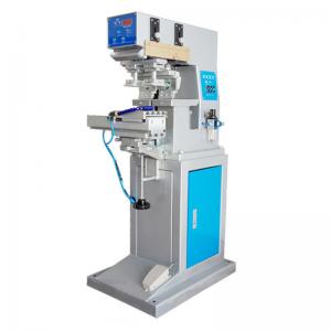 MeiChao two glue head double colors shuttle pad printing machine for glass cases and candle printing