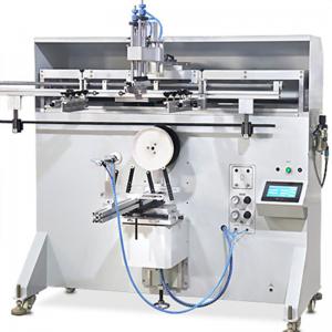 Large Type Semi-Automatic Cylindrical Screen Printer 1200 Stroke High Efficiency for Bucket and Bowl Printing 
