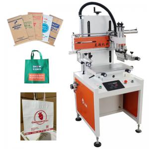 Semi-automatic Vertical Desktop 2030 Screen Printer for Pvc Sheet Glass Panel Textile Gift Bag and Paper Package Industry