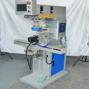 Semi-Automatic Single Color Servo Motor Controlled Curved Pad Printer for Cylindrical Bottle Tube Cup Round Surface Printing
